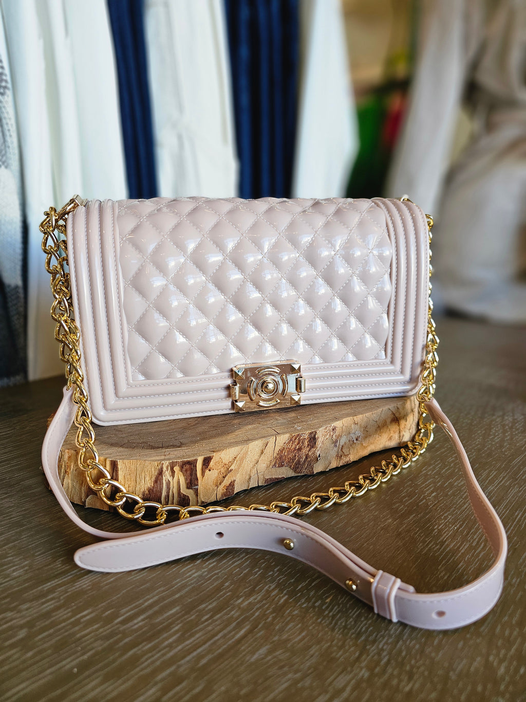 Rubber Quilted Bag