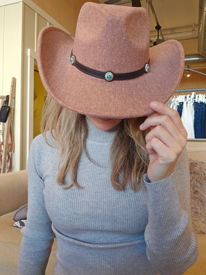 Mini Banded Cowboy Hat