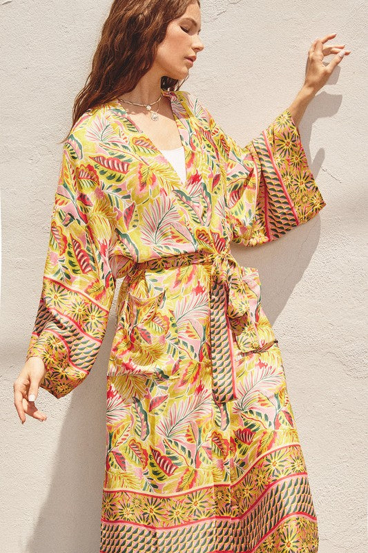 Taylor Printed Kimono