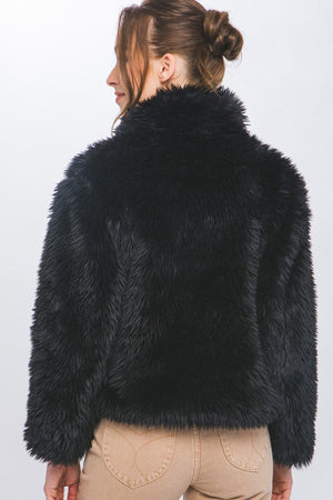Shyla Shaggy Fur Jacket