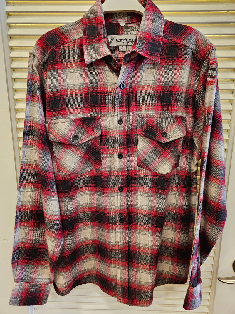 Men Classic Flannel Red