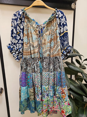 Brazil Assorted Pattern Dress