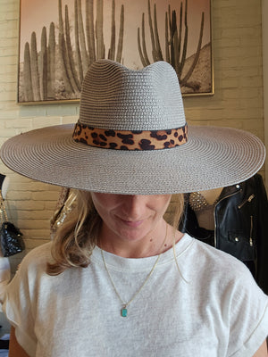 Cheetah Belted Hat