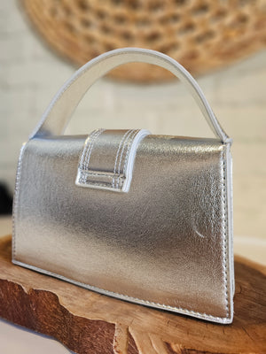 Mini Metallic Handbag