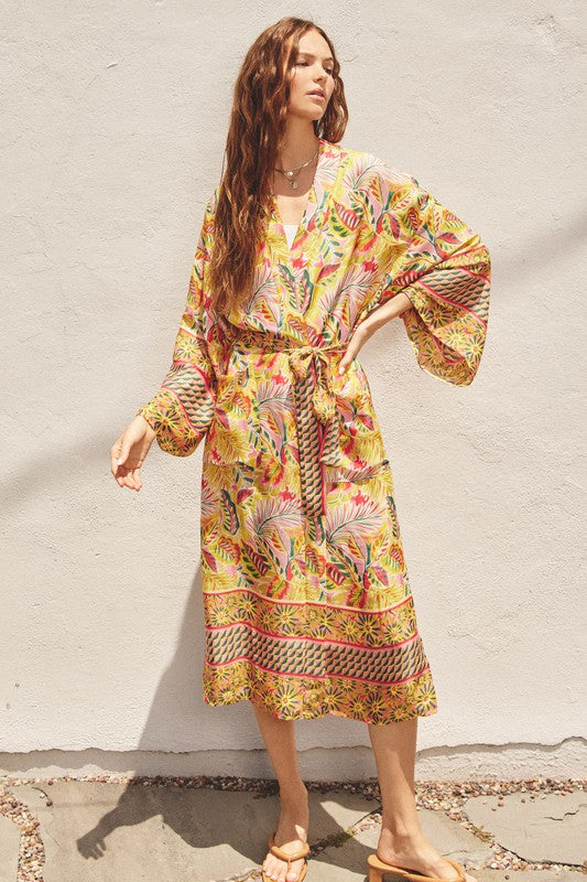 Taylor Printed Kimono