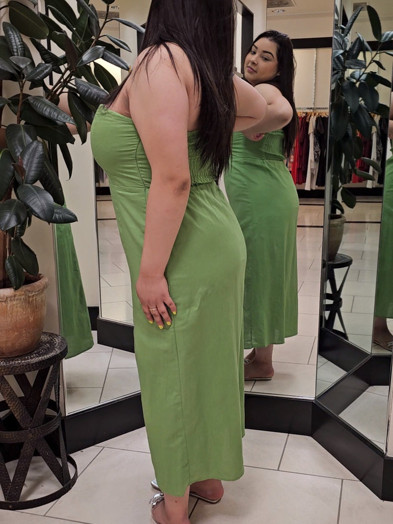 Elia Maxi Dress Green
