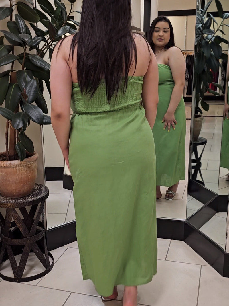 Elia Maxi Dress Green
