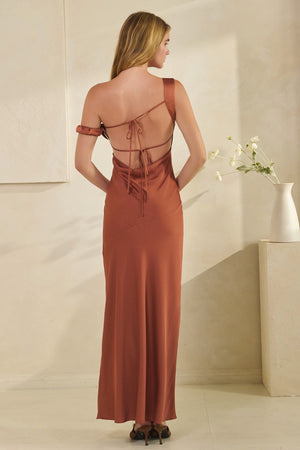 Honey Mango Silky Dress