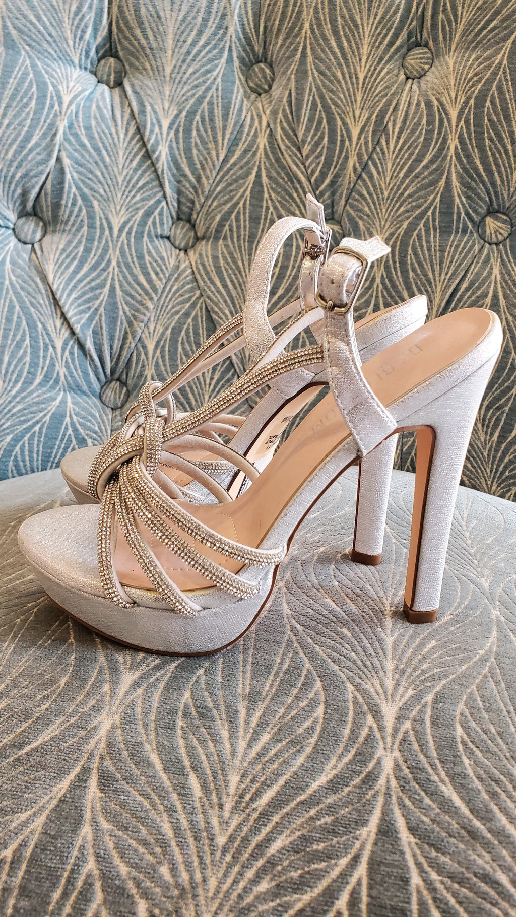 Claire Shimmer Heels