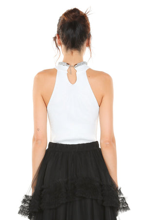 Attached Necklace Tank